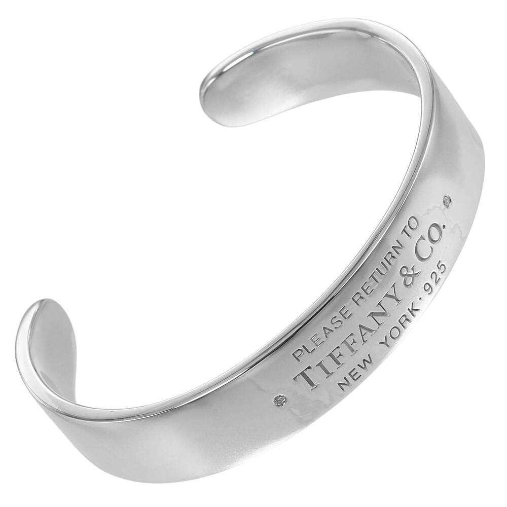 TIFFANY Authentic Silver Diamond Bracelet